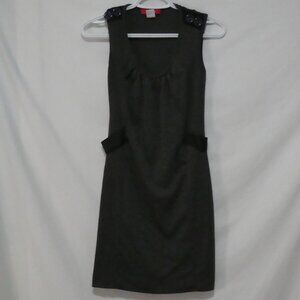 LIPSY | small | Elegant Knee Length Dress with Button Details | Made In The USA